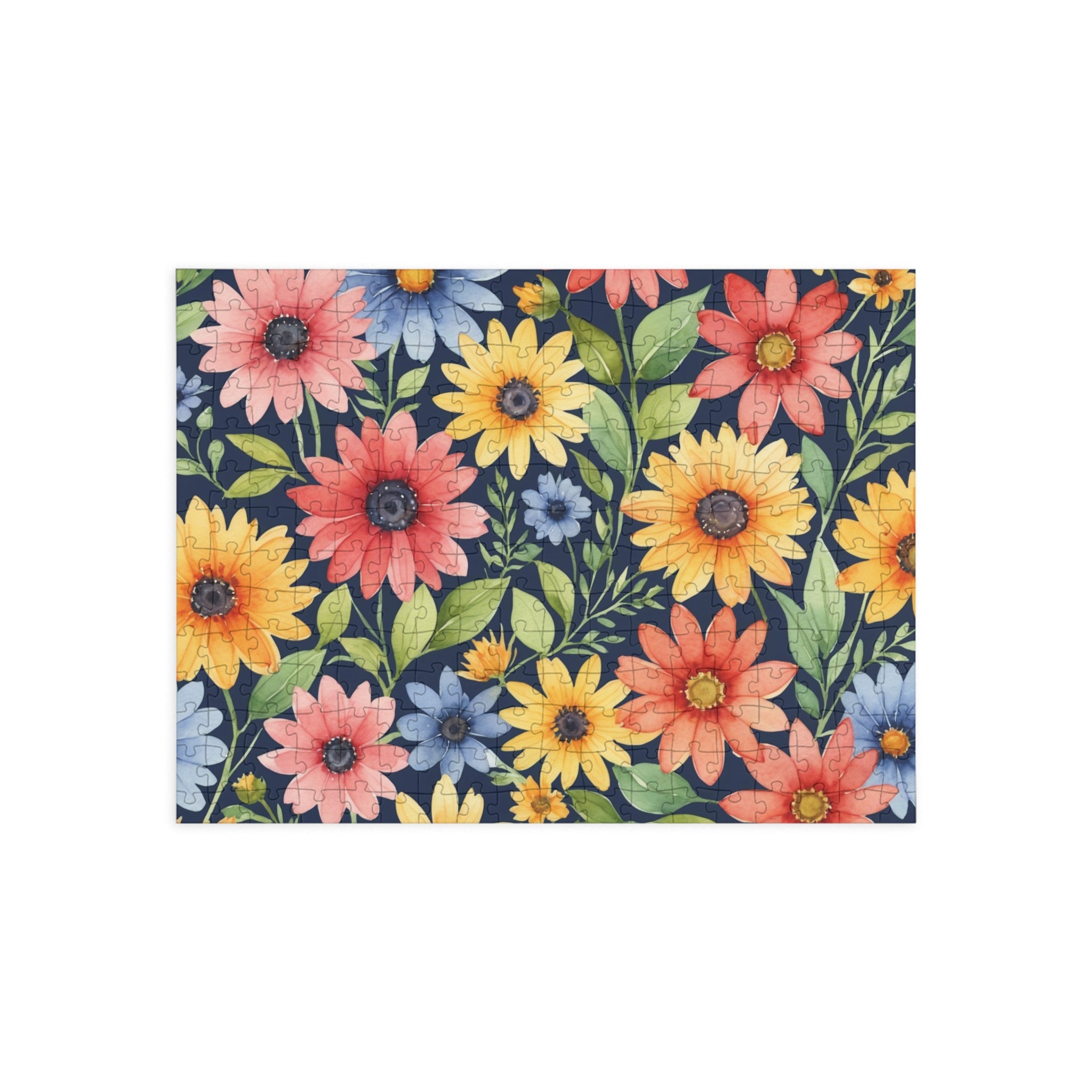 Waterclor Flowers Puzzle (96, 252, 500, 1000-Piece)