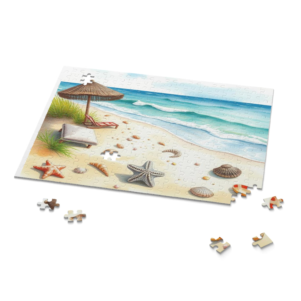 Beach Scene- Relaxing Coastal Series 2