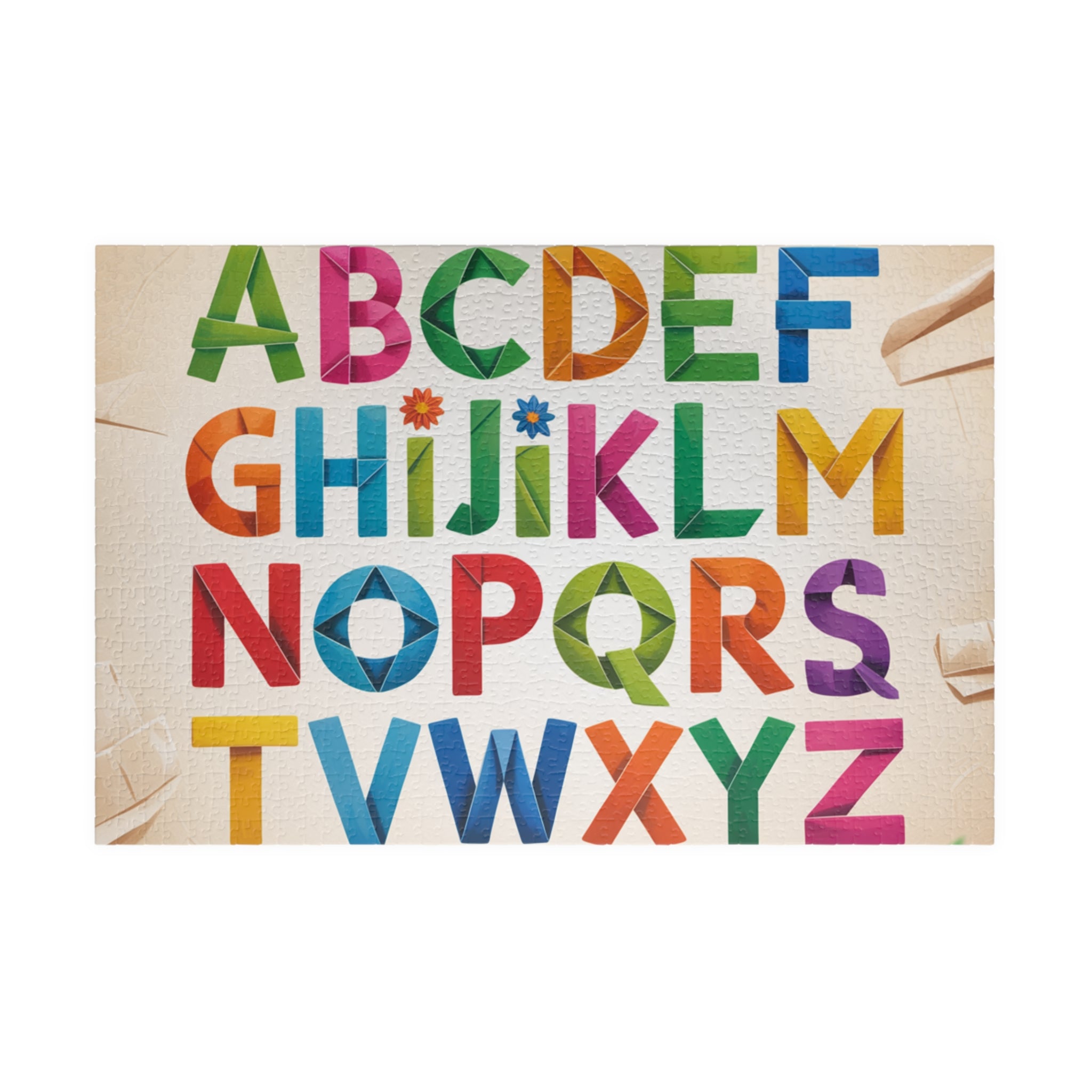 Colorful ABC Puzzle for Kids, Educational Fun, Perfect for Family Game Night, Toddler Learning, Birthday Gift