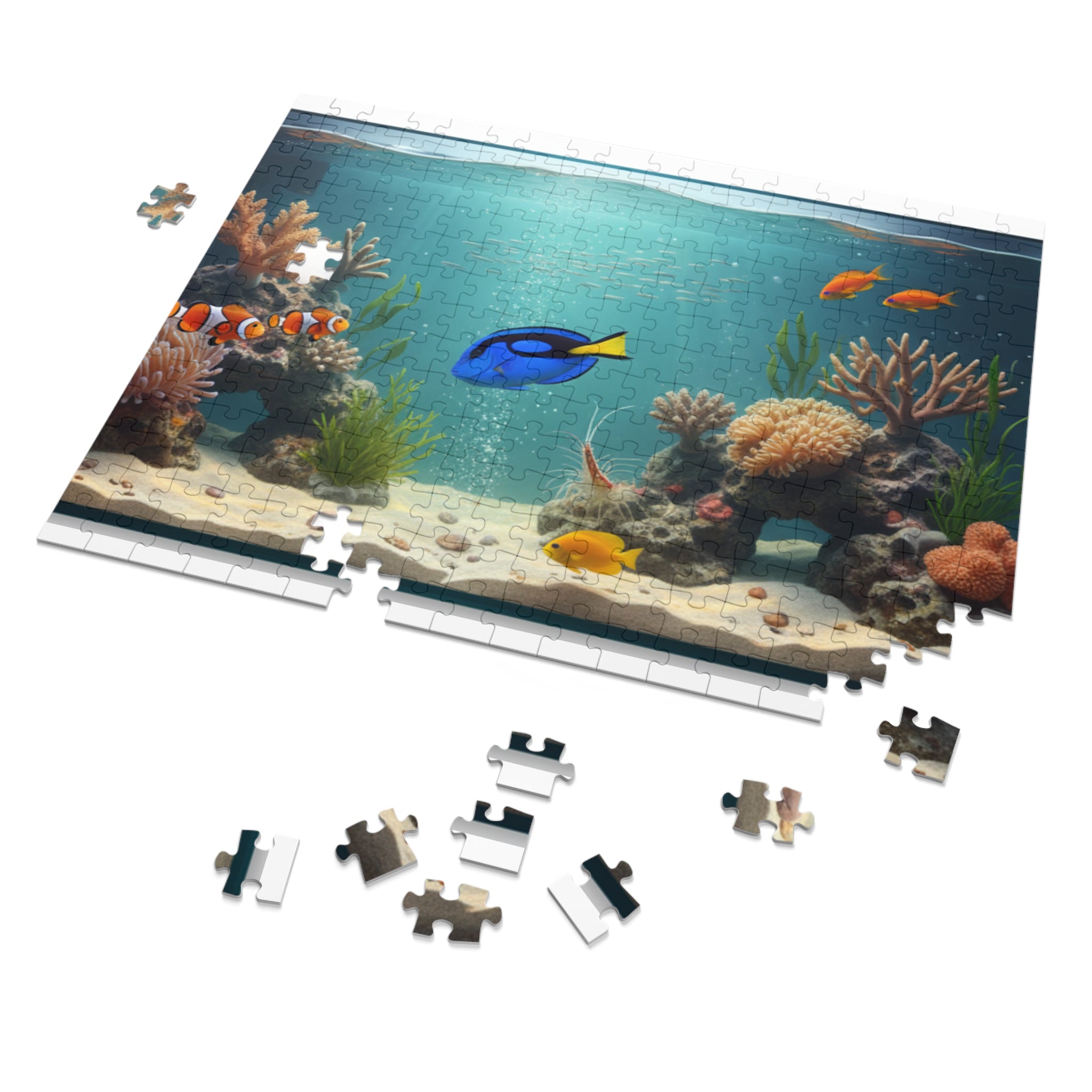 Underwater Reef Aquarium Jigsaw Puzzle —